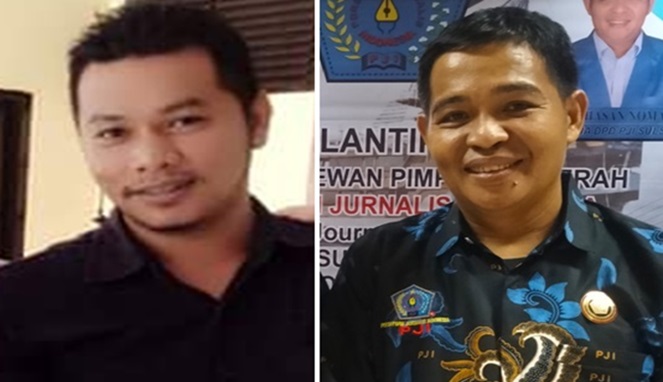 Foto Kolase : Ketua Umum SEKAT-RI, Ibhe Ananda dan Ketua DPD PJI Sulsel, Akbar Polo