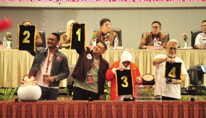 Pilwalkot Makassar Memanas! Inilah Hasil Pengundian Nomor Urut Paslon