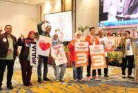 Pengundian nomor urut pasangan calon (paslon) Wali Kota dan Wakil Wali Kota Makassar