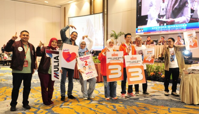 Pengundian nomor urut pasangan calon (paslon) Wali Kota dan Wakil Wali Kota Makassar