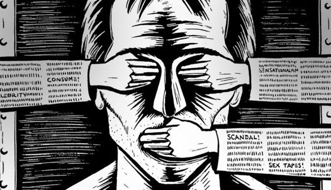 Ilustrasi Stop Intimidasi Wartawan