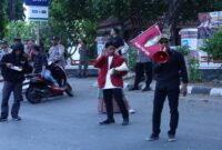 Aksi Demontrasi Ketua IMM Serukan Pemecatan Kapolda Sulsel