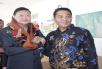 Ketua DPD Persatuan Jurnalis Indonesia (PJI) Sulsel, Akbar Hasan Noma Dg Polo (Kanan)
