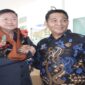Ketua DPD Persatuan Jurnalis Indonesia (PJI) Sulsel, Akbar Hasan Noma Dg Polo (Kanan)
