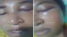 Korban KDRT di Riau, Suami Injak Mata istri (Foto Kolase)