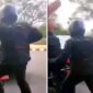 Foto Kolase Paspampres Jatuh dari Motor (Ist)