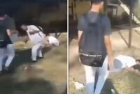 Aksi perundungan di SMK Gorontalo (Foto Kolase/Ist)