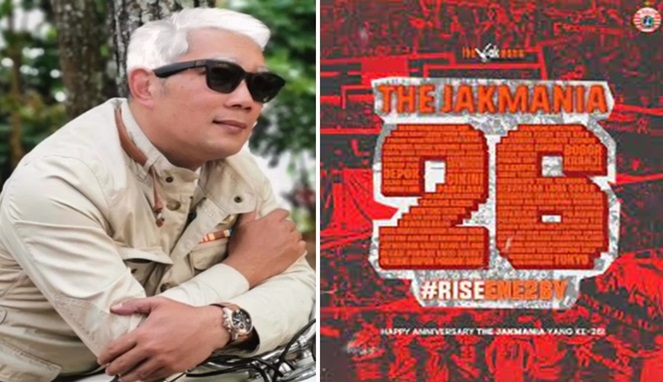 Ridwan Kamil dan The Jakmania (Foto Kolase)