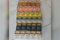 Penampakan merek-merek Rokok Ilegal yang beredar bebas di Kabupaten Gowa