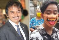 Foto Kolase : Roy Suryo dan Gibran (Ist)