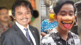 Foto Kolase : Roy Suryo dan Gibran (Ist)