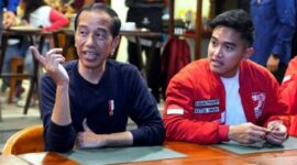 Presiden Jokowi bersama Kaesang Pangarep. (Ist)