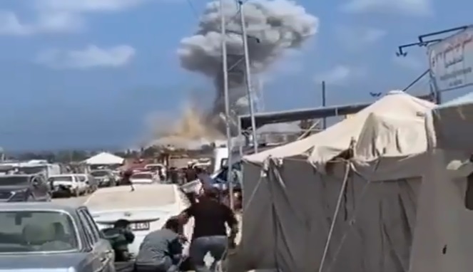 Kamp Pengungsi Al Mawasi di Gaza Dibombardir Israel (Ist)