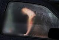 Ilustrasi Skandal Goyang Seragam Pak Camat dalam mobil