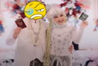 Pernikahan Nessa Salsa dan DN (Foto Instagram)