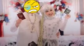 Pernikahan Nessa Salsa dan DN (Foto Instagram)