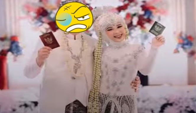 Pernikahan Nessa Salsa dan DN (Foto Instagram)