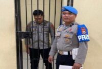 Oknum Polisi Briptu AL ditahan Propam Polda Sulsel (Ist)