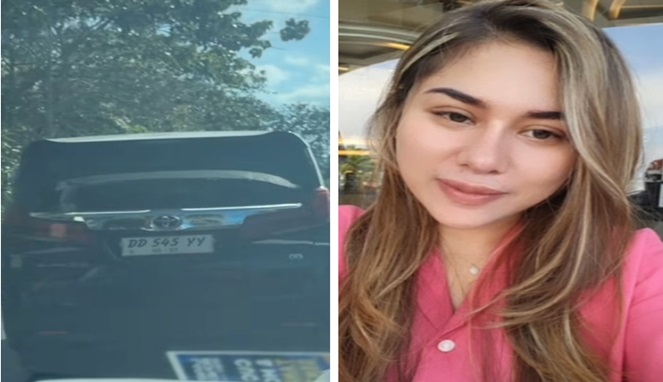 Foto Kolase : Alphard Sewa yang digunakan Andi Fatmasari