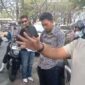 Tangkapan Layar Video Andi Irwandi Ditilang
