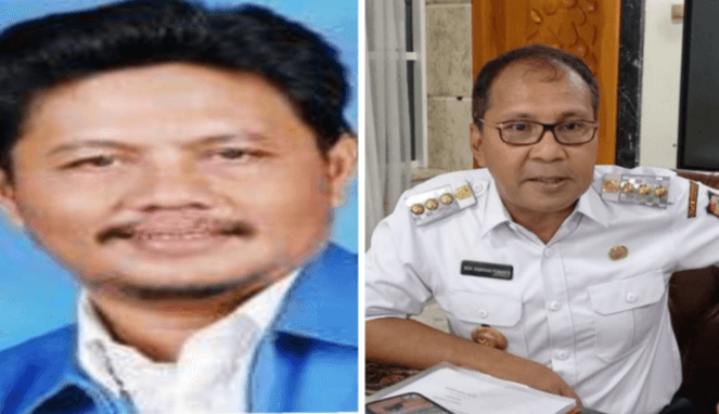 Foto Kolase : Ketua Umum DPP Gempar NKRI Askari dan Wali Kota Makassar Nonaktif Danny Pomanto