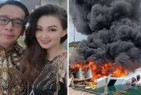 Foto Kolase : Cagub Maluku Utara Benny Laos Meninggal Dunia Istri Selamat dalam Insiden kebakaran Speedboat (Ist)