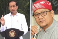 Foto Kolase : Jokowi dan Edy Mulyadi