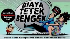Ilustrasi Studi Tour Komparatif Dinas Pertanian Barru (Ist)