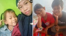 Foto Istri dan Anak Wawan yang hilang tanpa jejak di Kabupaten Gowa, Sulawesi Selatan (Ist)