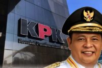 Foto Kolase : Gubernur Kalimantan Selatan, Sahbirin Noor, yang juga paman Haji Isam Ditangkap KPK