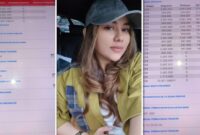 Foto Kolase : Skema Angsuran Andi Fatmasari terkait kasus cicilan iPhone