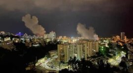 Haifa, kota terbesar ketiga di Israel, menjadi sasaran serangan rudal oleh kelompok militan Hizbullah (Ist)