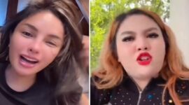 Foto Kolase : Nikita Mirzani dan Mira Hayati (Tangkapan Layar Video)