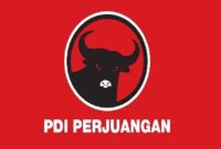 Bendera Partai Demokrasi Indonesia Perjuangan (PDIP)