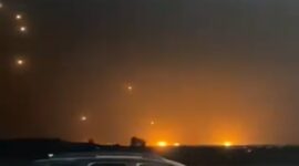 Tel Aviv Terbakar dampak serangan Iran ke Israel (Tangkapan Layar Video)