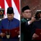 Foto Kolase : Pelantikan Presiden 2024 dan Pelantikan Wakil Presiden, Prabowo Subianto dan Gibran Rakabuming Raka