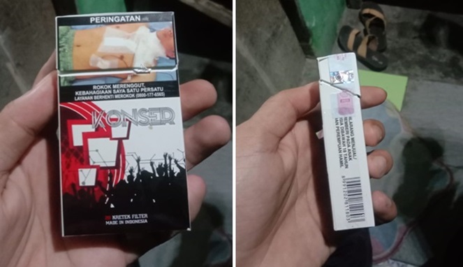 Rokok Ilegal Merek Konser