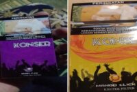 Foto Kolase : Rokok Ilegal Merek Konser dengan Varian Rasa Anggur dan Jeruk