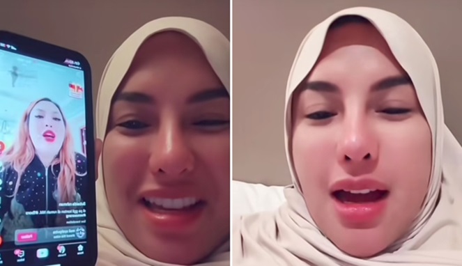 Foto Kolase : Nikita Mirzani dan Mira Hayati (Tangkapan Layar Video)