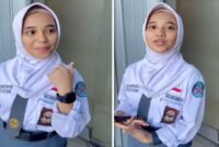 Salah satu penerima Baesiswa PIP di Kabupaten Barru