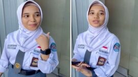 Salah satu penerima Baesiswa PIP di Kabupaten Barru