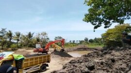 Aktivitas Tambang Ilegal di Desa Sawakong (Likuboddong), Kecamatan Galesong Selatan, Kabupaten Takalar (Ist).