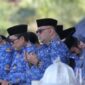 Plt Kepala DPPKB Kota Makassar beserta seluruh staf turut hadir dalam upacara Peringatan Kesadaran Nasional