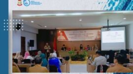 Plt Kepala DPPKB Makassar, Syahruddin, membuka acara dengan menekankan pentingnya kolaborasi lintas sektor