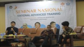 Prof. Dr. Armin Arsyad, M.Si dan Dr. Imran Eka Saputra B, S.H., M.H (Foto : Dokumentasi BEM UNM)