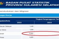 Data Badan Pusat Statistik (BPS) Provinsi Sulsel