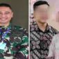 Foto Kolase : Letkol Lizardo Gumay dan dokter JA dan Istri IR (Ist)