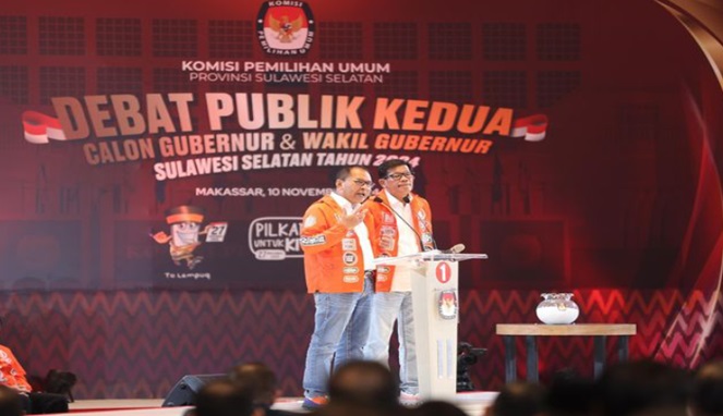 Pasangan Calon Gubernur dan Wakil Gubernur Sulsel, Danny Pomanto dan Azhar Arsyad