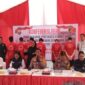 Polda Sulsel menggelar Konferensi Pers terkait produk kosmetik  bermerkuri pada Jumat (8/11/2024).