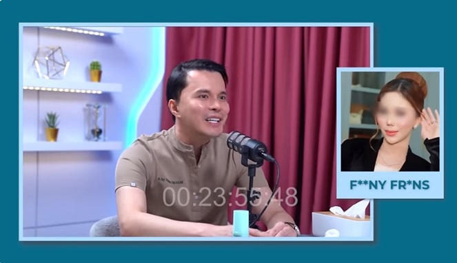 Tangkapan Layar Video Podcast dr. Oky Pratama dengan Fenny Frans di Youtube dr. Richard Lee